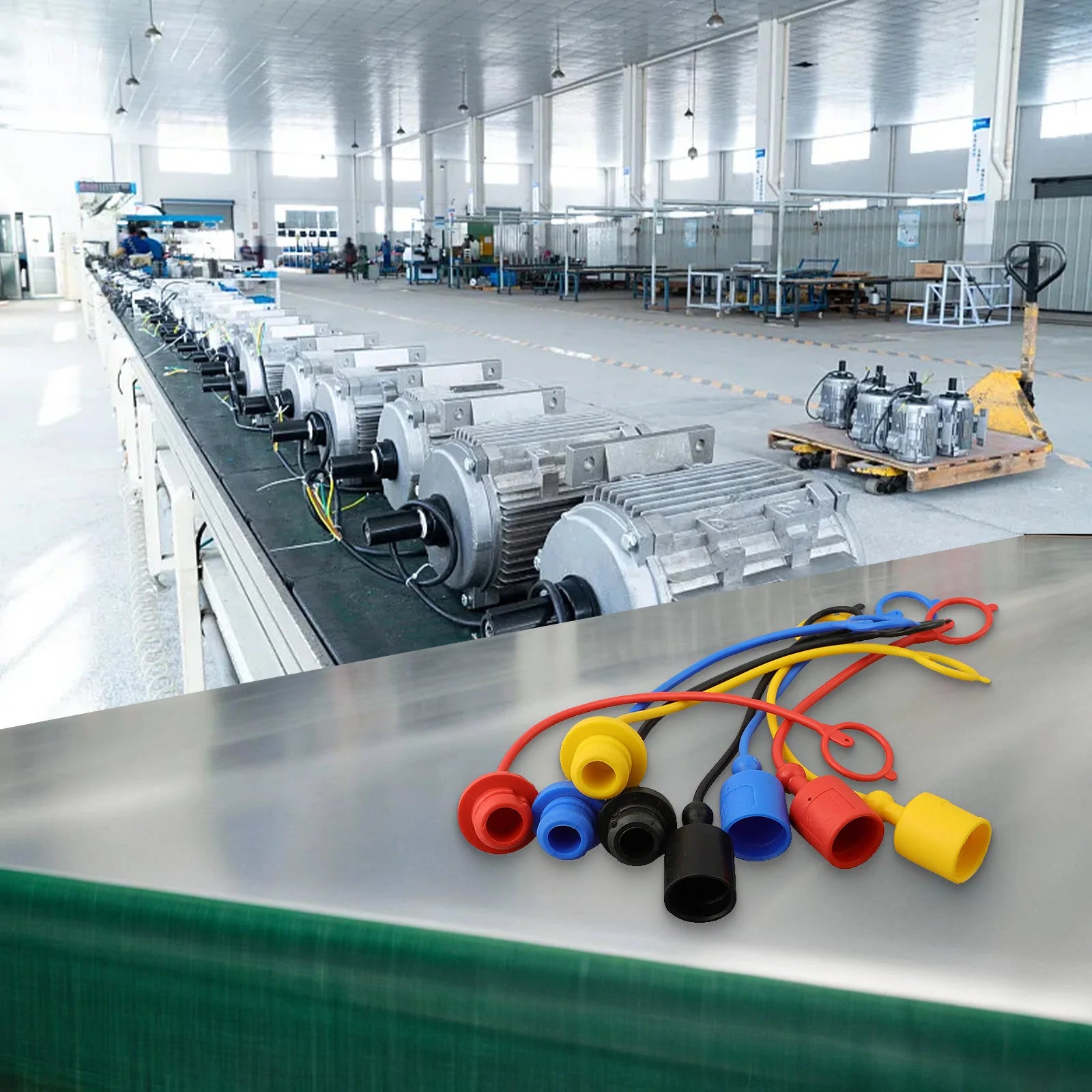 4 Pairs Of Hydraulic Quick Couplers Male Dust Cap And Female Plug Cover PVC Rubber Hydraulic Equipment Replacment Accessories