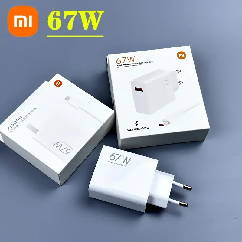 67W charger Xiaomi EU Redmi Note 11 pro Fast charge 1M 1.5M 2M 6A Type C cable 65W 55W 33W For Redmi note 11 9 10 pro mi 11 Pro