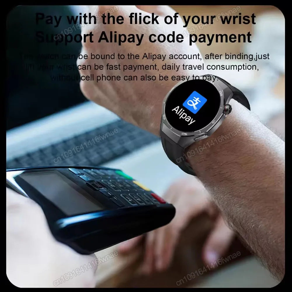 Đồng Hồ Thông Minh 2025 Nam Watch Pro AMOLED GPS NFC