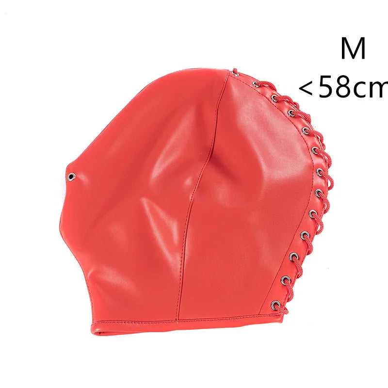 Mặt Nạ Da Bịt Kín Mặt Cosplay Gợi Cảm Unisex