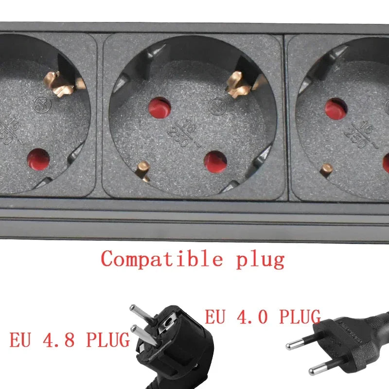 Ổ cắm PDU Powerlink Schuko 3P Chuẩn EU-Korea Audio - Daisan Mart
