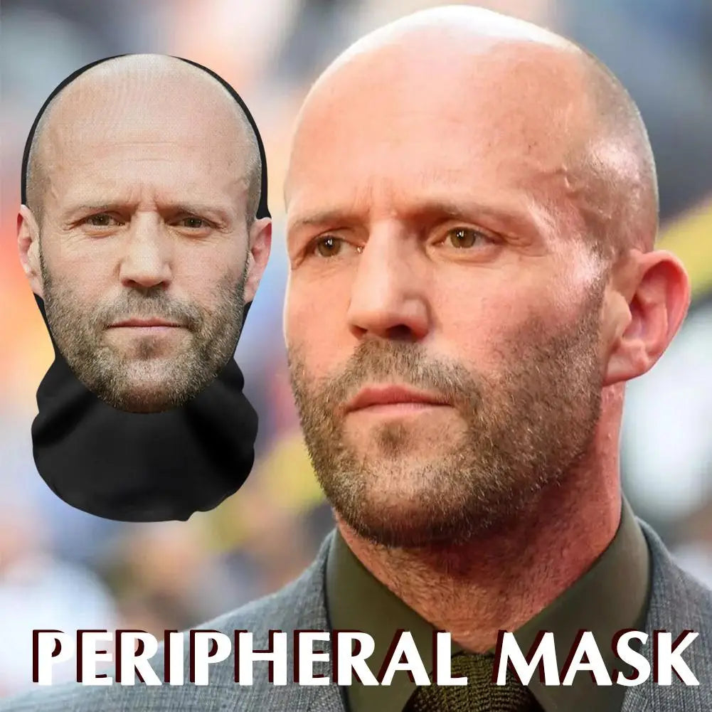 3D Realistic Face Masks Mascaras Realistic Mask Cosplay Prop Funny Mesh Mask Full Face Headwear Party Halloween Masks New