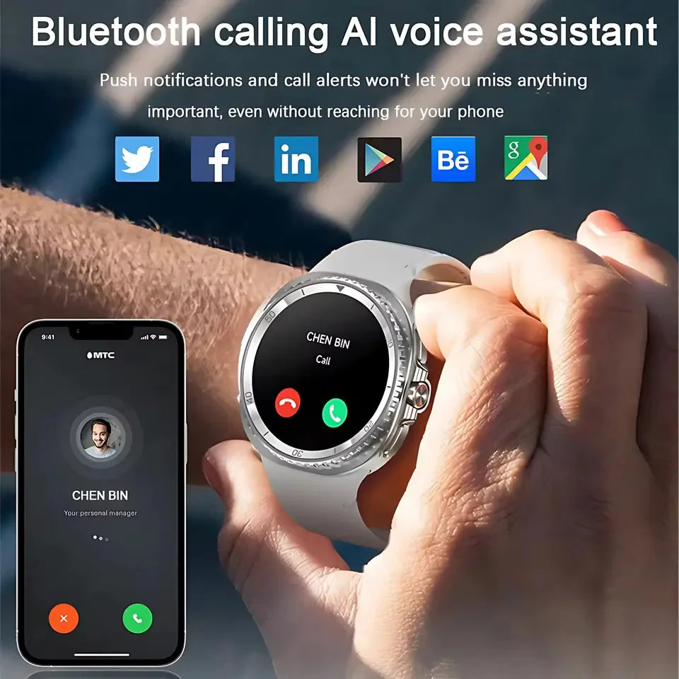 2025 Classic 8 Smartwatch - Luxurious &amp; Durable