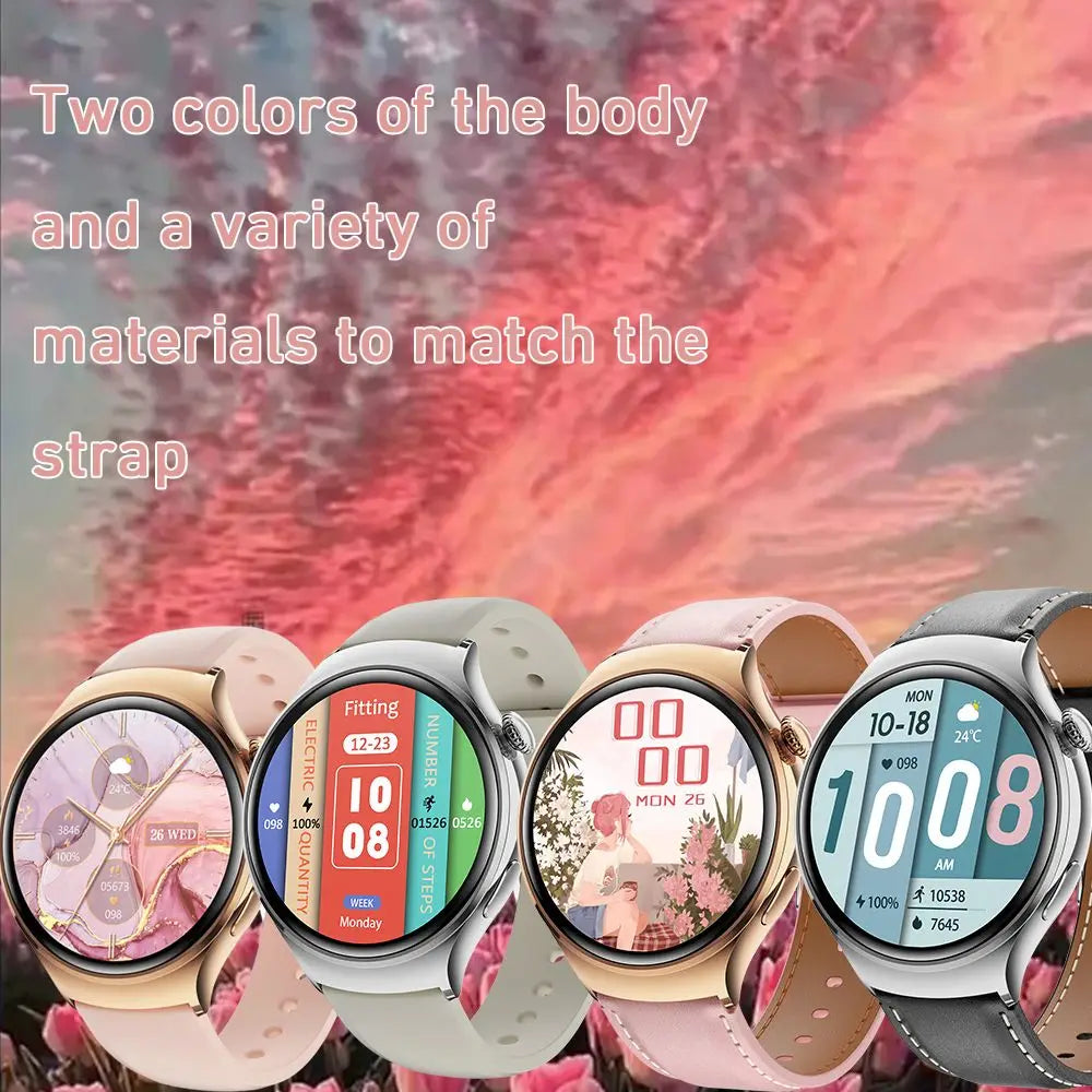 Đồng Hồ Thông Minh Nữ 2024 Chống Nước IP68 Fitness