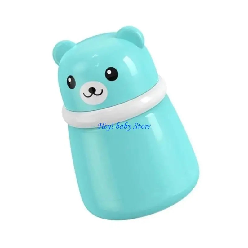 Cute Bear Baby Powder Box For Newborns
