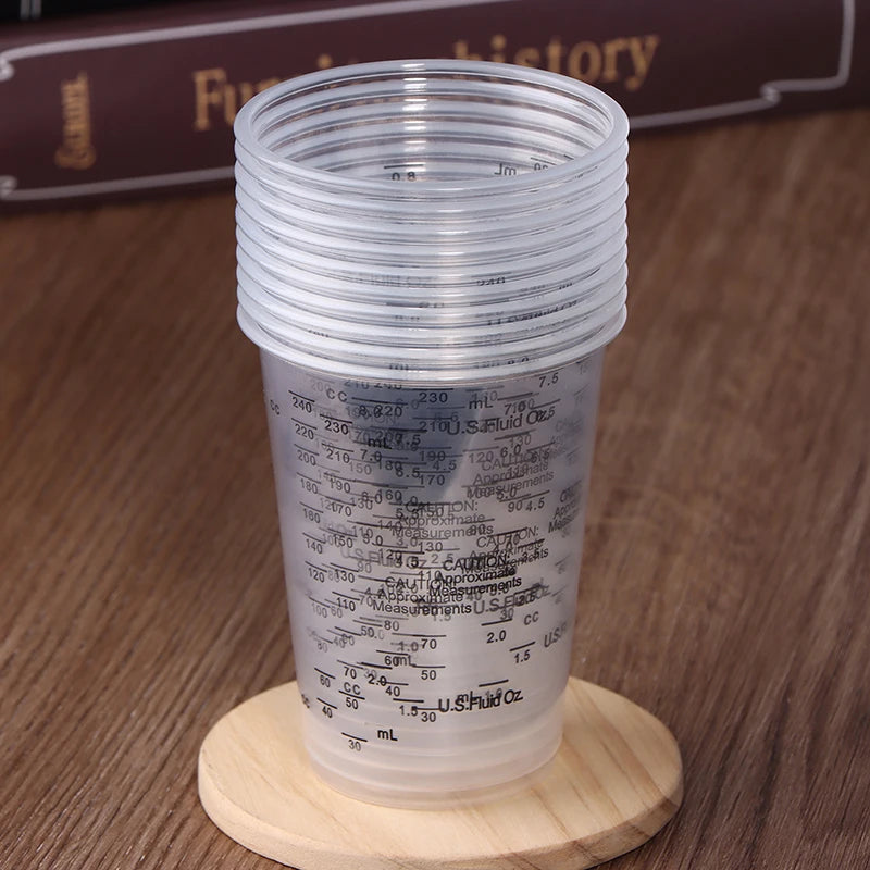 Cốc Nhựa Dùng Một Lần Đo Lường 8OZ Cho Epoxy Resin