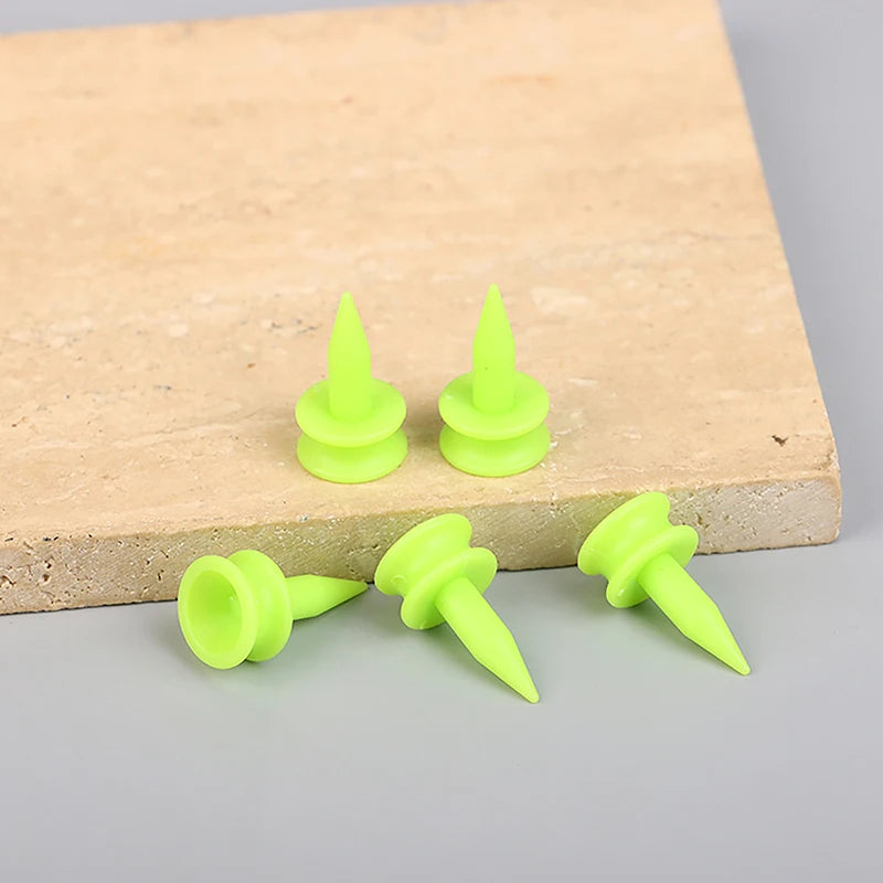 50 Professional Golf Stakes 25MM - Green Golf Accessories