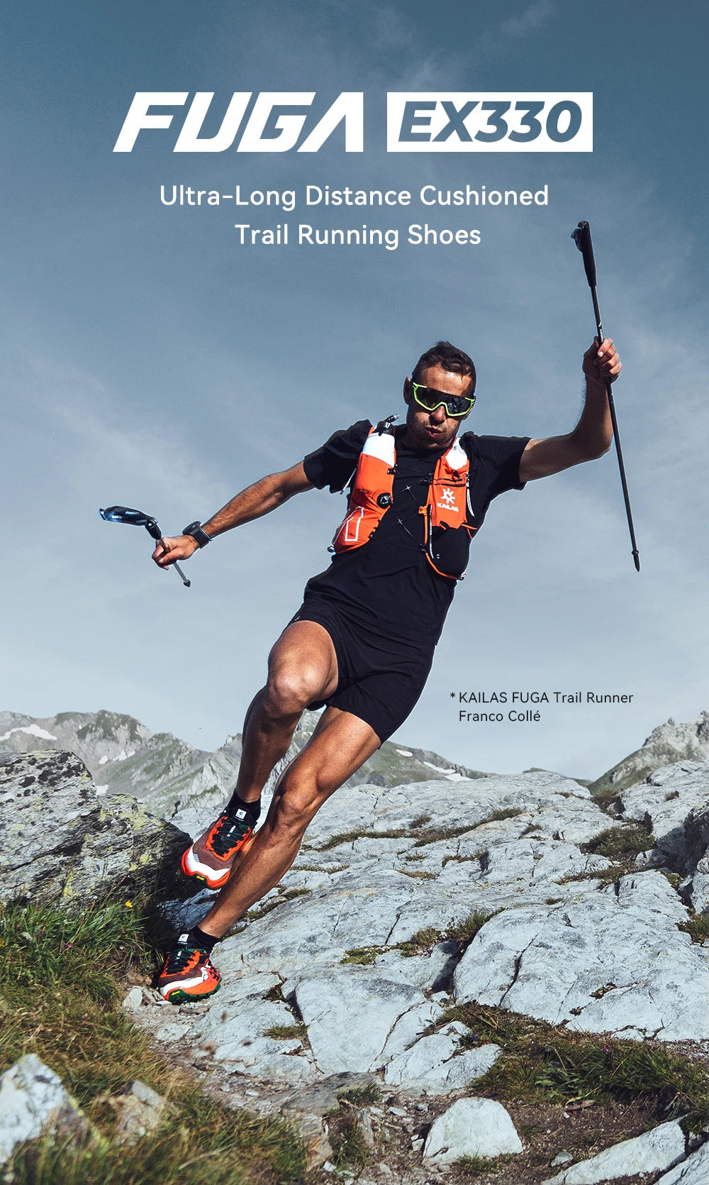 KAILAS Fuga EX330 Trail Running Shoes Breathable Lightweight