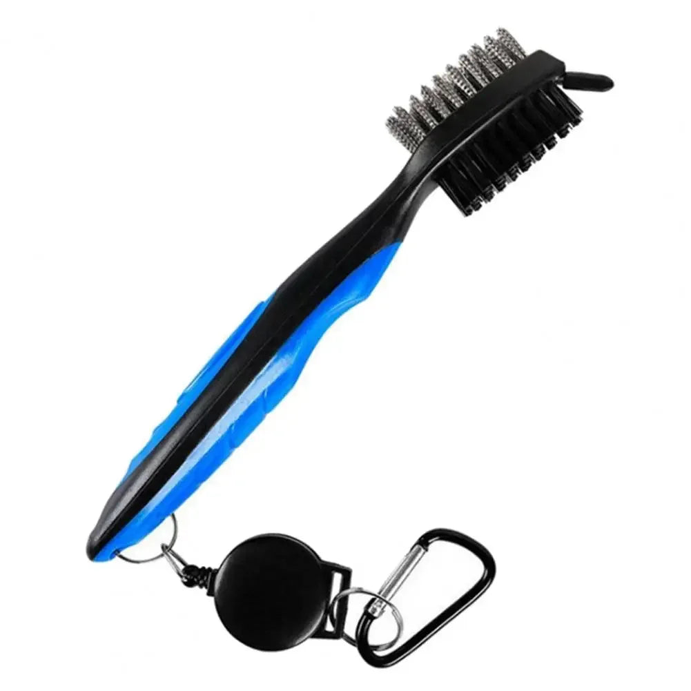 Convenient Multi-Function Dual-Head Golf Club Cleaning Brush