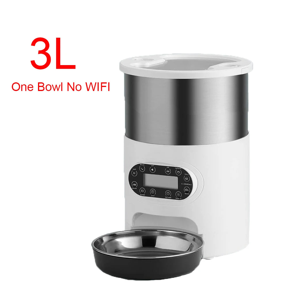 New Pet Feeder Pet Dispenser For Cat And Dog Travel Supply Automatic Smart Slow Feeder Dispenser Fixed Time Amount Of Food - Daisan Mart