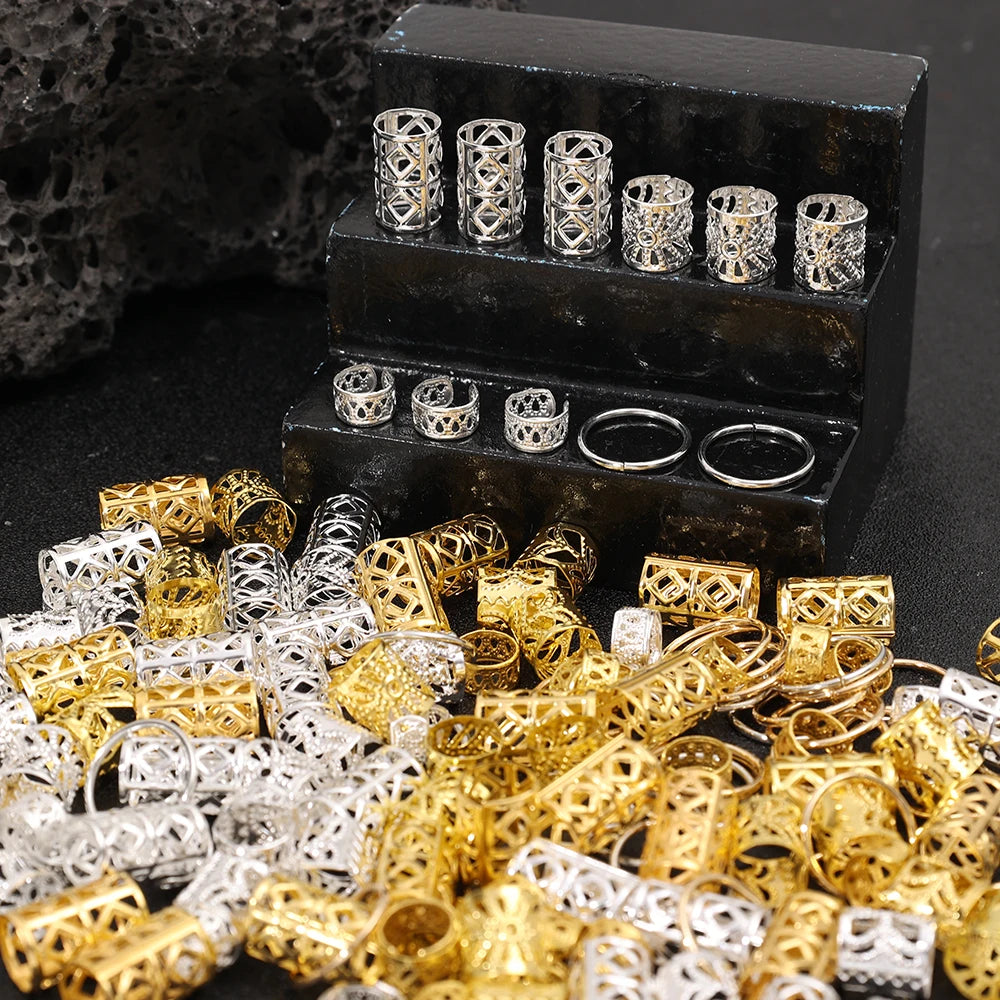 Vòng Trang Sức Tóc 100 Chiếc - Phụ Kiện Tóc Sành Điệu