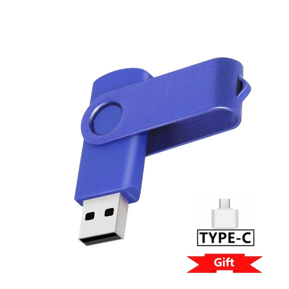 USB 2.0 Tốc Độ Cao - Bút Lưu Trữ 8GB-64GB Kèm Adapter