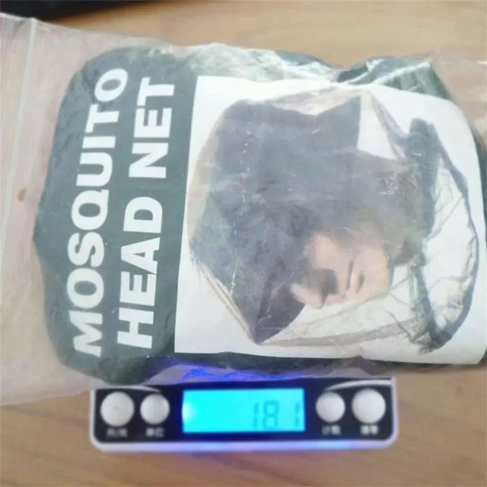 Breathable Outdoor Fishing Mosquito Net Hat