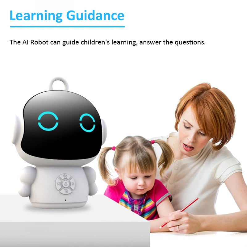 Tuya Smart AI Robot WiFi Early Education Toys for Children Speech Recognition & Voice Interactive Educational Learning Machine - Daisan Mart