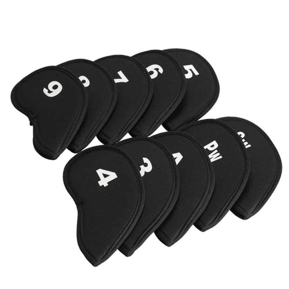 10-Piece Golf Club Protector - Fashionable &amp; Convenient
