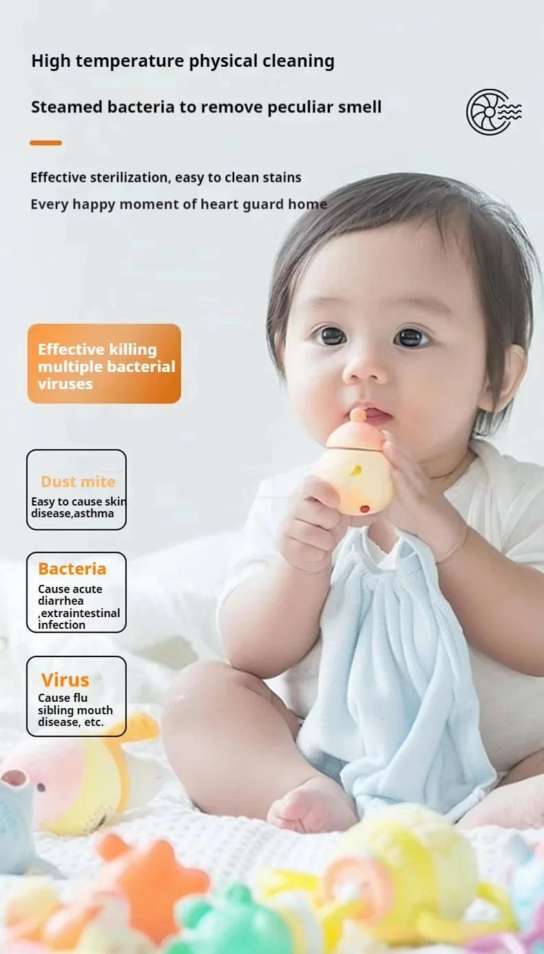 Máy Hơi Nước Diệt Khuẩn Đa Năng 220V EU Plug