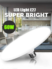 Super Bright Round LED Lamp E27 For Bedroom &amp; Kitchen
