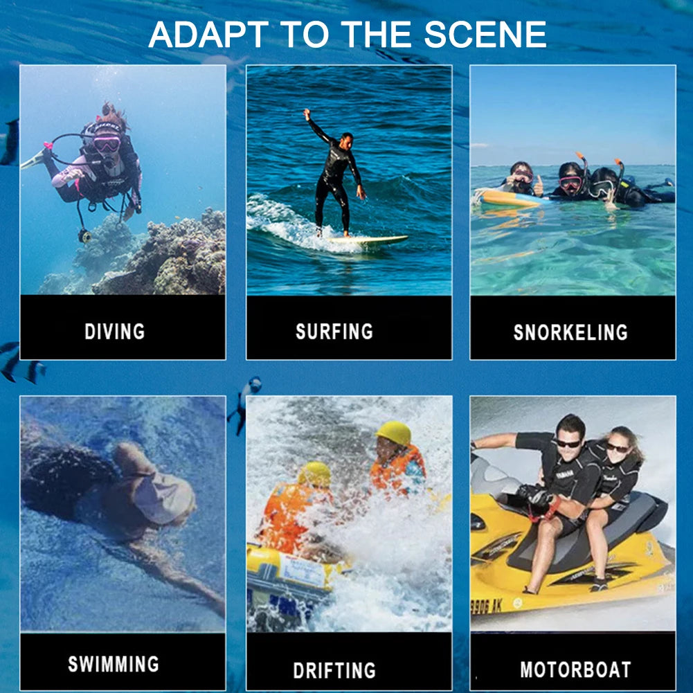 3mm Neoprene Wetsuit Tech Shorts with Pockets Unisex Surfing Trunks Keep Warm D-Ring Buckle for Diving Equipment Accessories