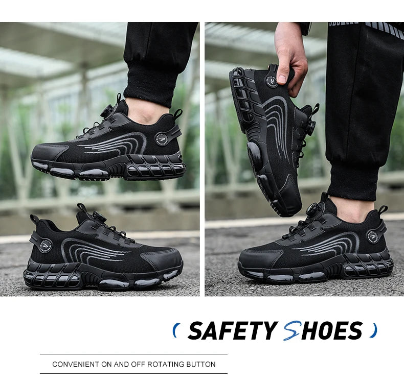 Steel Toe Anti-Nail Safety Shoes