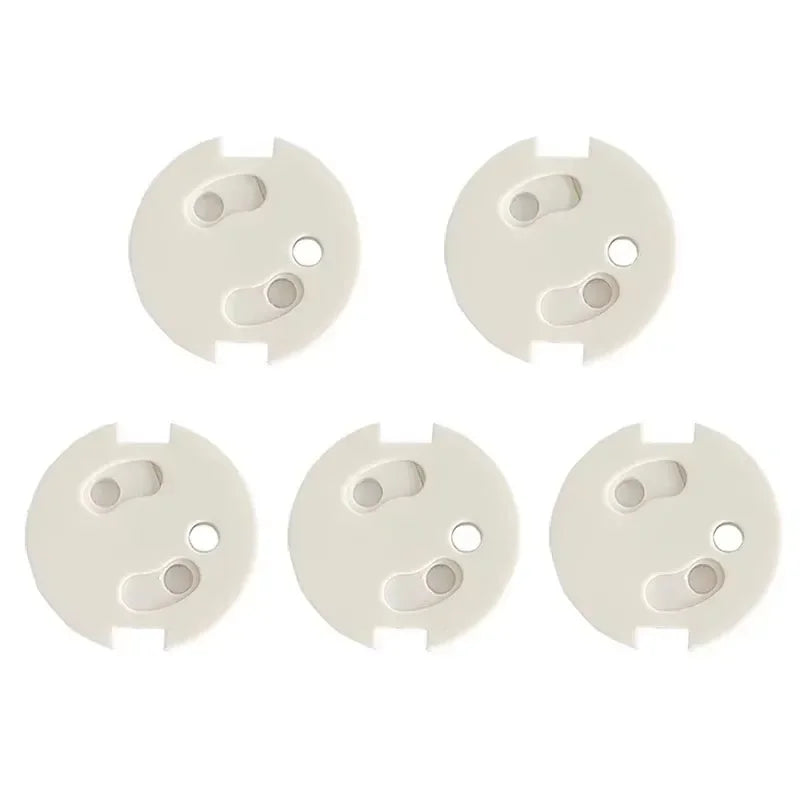 5pcs Kids Sockets Cover Plugs Baby Safety Electric Socket Outlet Plug Protection Children Security Safe Lock Cover