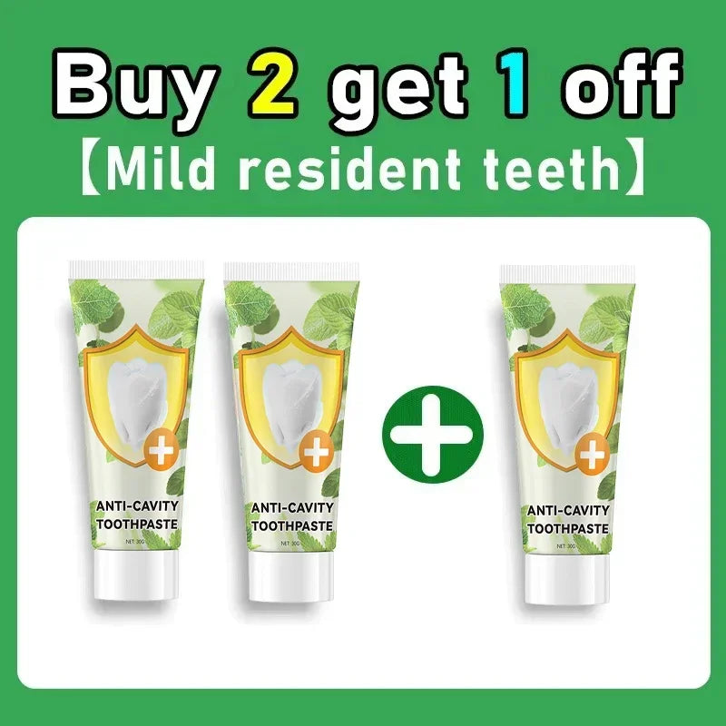 Anti Decay Toothpaste repairs cavities, removes cavities, cleans plaque, whitens teeth, and freshens breath - Daisan Mart