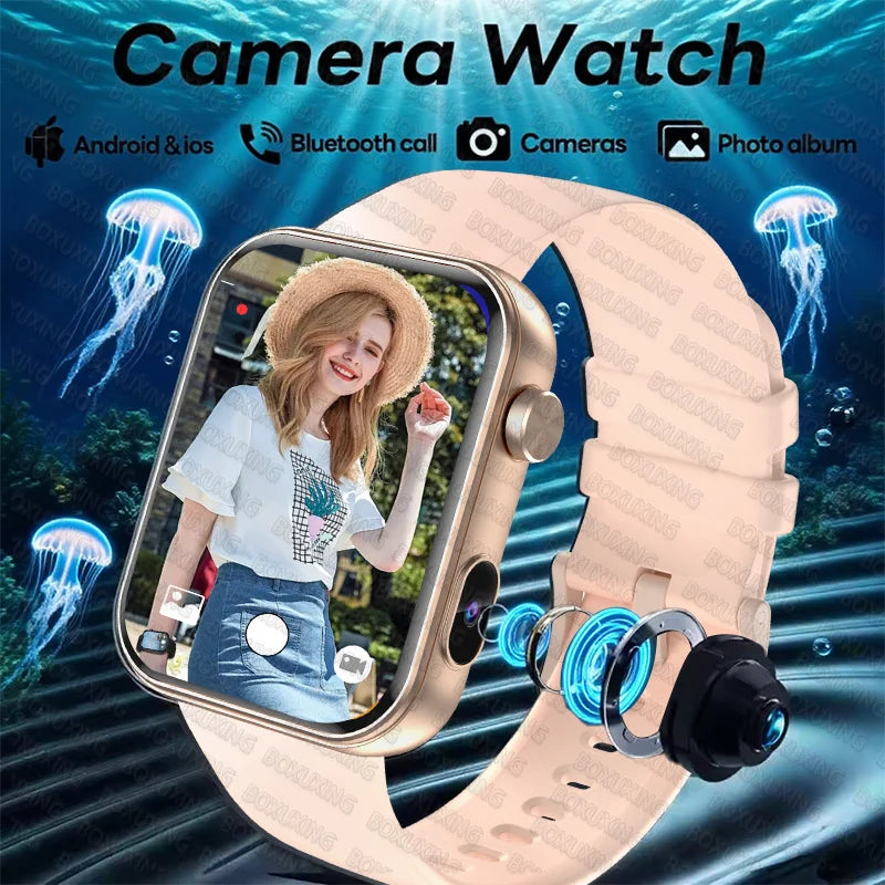 Smartwatch 2025 Photography, BT Calling, Multi-Sport