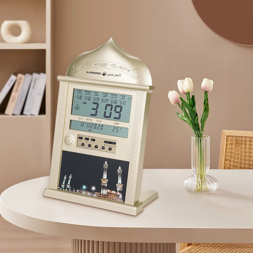 Đồng Hồ Báo Thức AZAN Hồi Giáo - Quà Tặng Ramadan