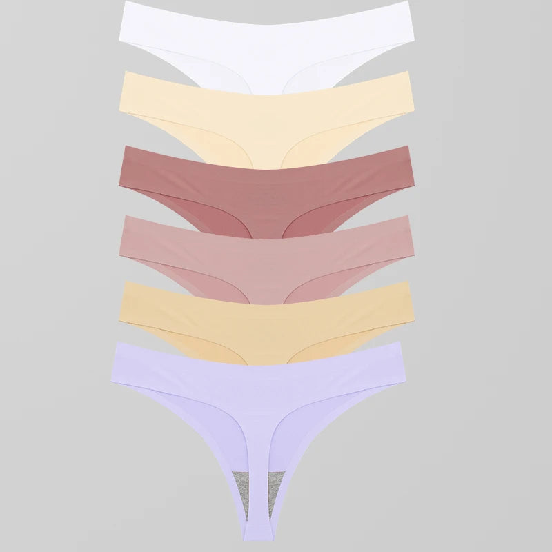 Bikini 6 Chiếc - Quần Lót Nữ G-String Thoáng Mát