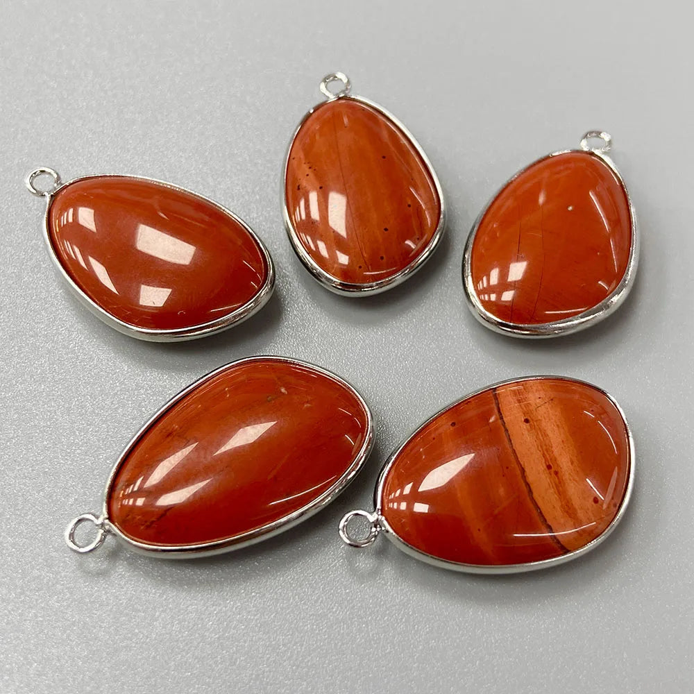 20x30mm Lapis Quartz Natural Stone Pendant DIY