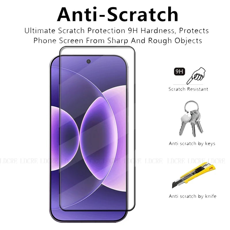 6-in-1 For Xiaomi 17 Pro Max Glass For Xiaomi Mi 17 Pro Tempered Glass 9H Full Cover Screen Protector For Xiaomi Mi 17 Len Glass