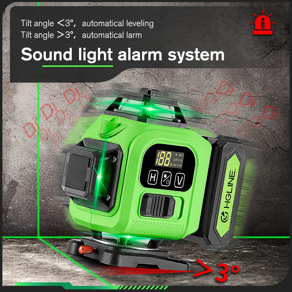 Máy Cân Mực Laser 16 Tia 4D - Điều Khiển Qua APP - Daisan Mart