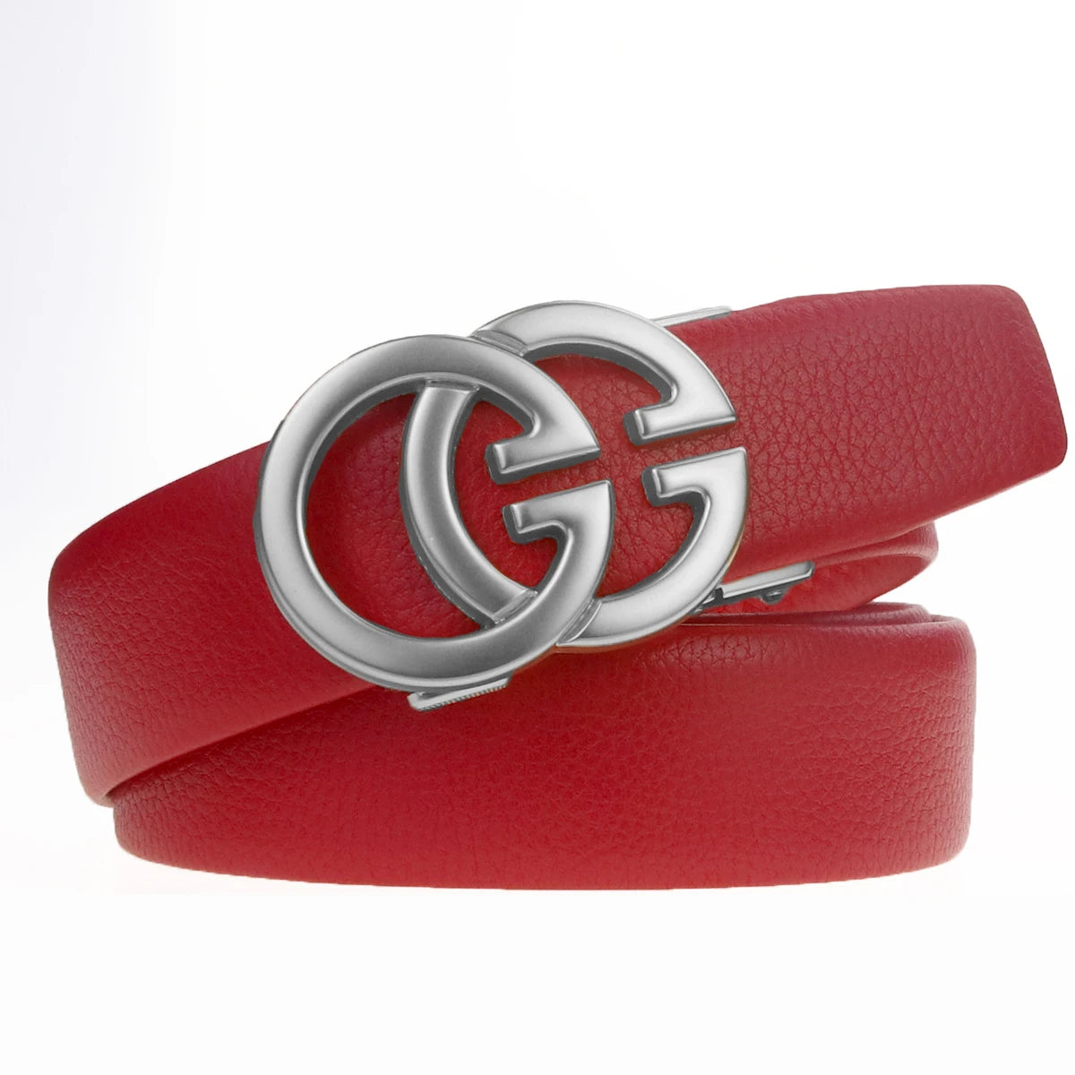 Thắt Lưng Da Cao Cấp GG Cho Nam Nữ, Sang Trọng, Đẳng Cấp