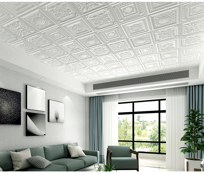 Nordic wallpaper self-adhesive 3D wall sticker bedroom living room wallpaper background wall decoration sticker