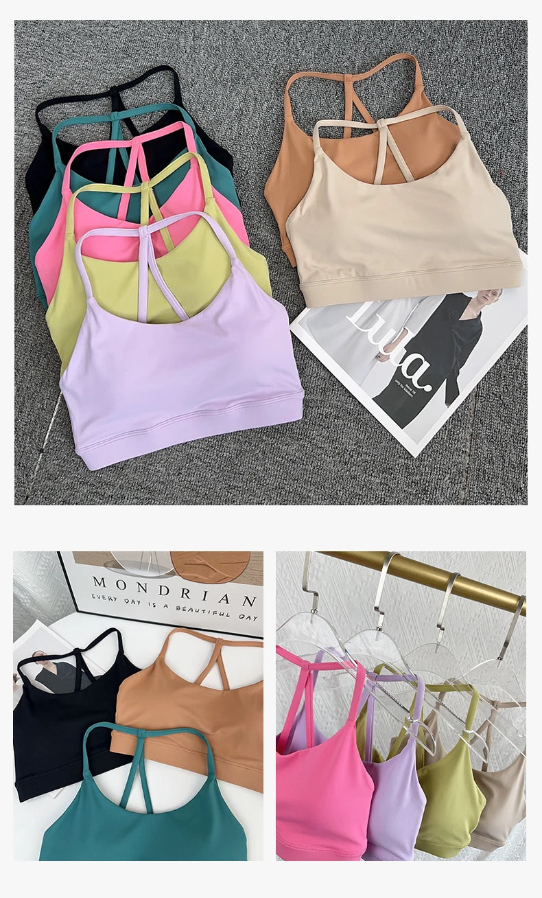 Women's Sports Bra - Thin, Breathable, Sexy, Shockproof