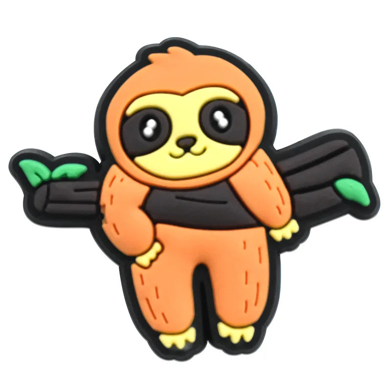 Sloth Monkey Charm for Crocs Slippers - Christmas Accessories