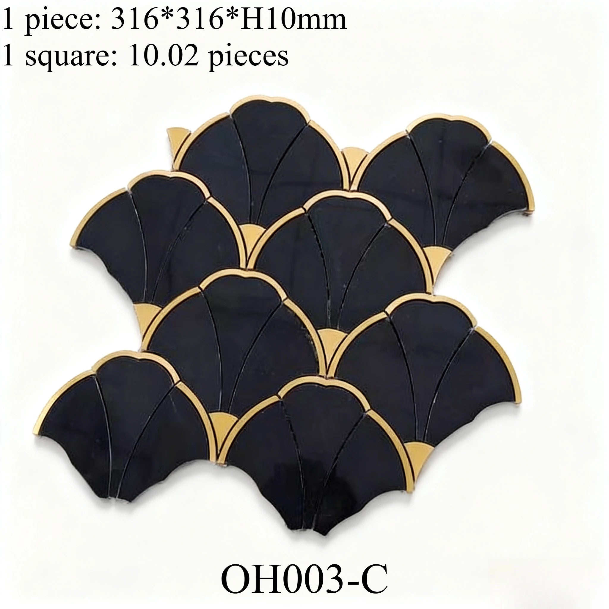 High-end 10mm Natural Stone Tiles for Wall and Floor Decoration