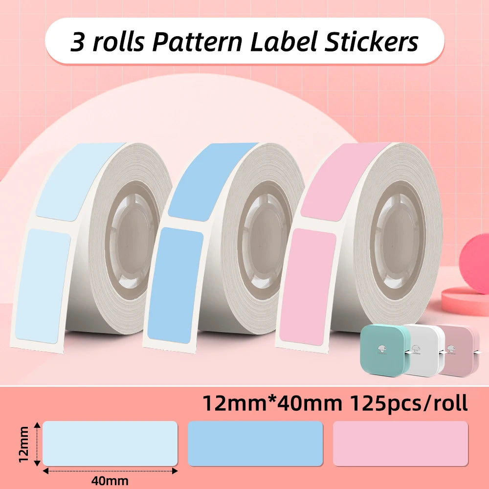 Phomemo Q30 Label Printer Mini Printer Pocket Thermal Label Maker Wireless Sticker Pocket Portable Printer Various Label Paper - Daisan Mart