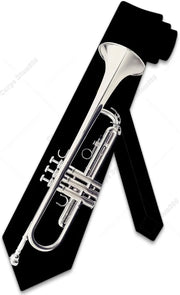 Jazz Tie - Bold Musical Instrument Pattern