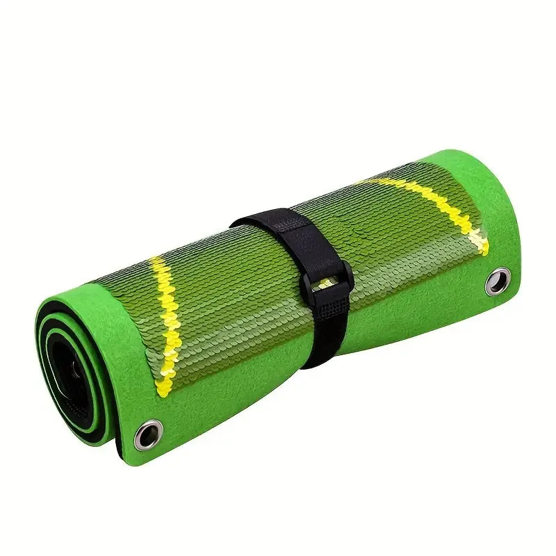 Multi-purpose Golf Practice Mat with Nails + Convenient Hanger