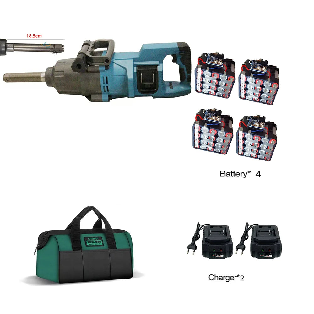 Máy Siết Bu Lông Makita 1 Inch 6000N.m Pin Kép Mạnh Mẽ - Daisan Mart
