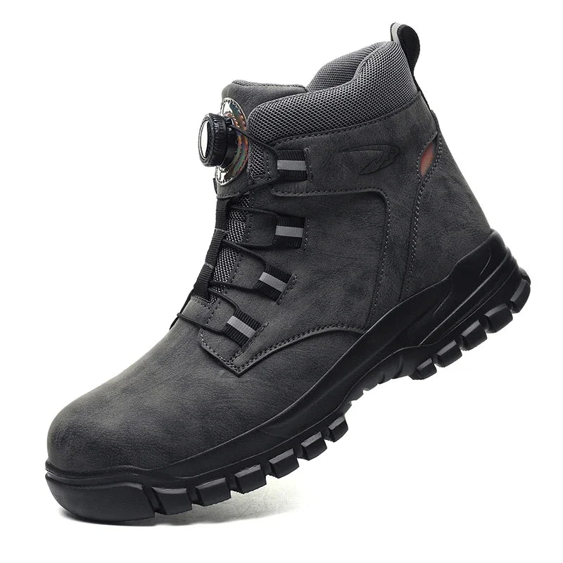 Industrial Safety Waterproof Leather Safety Shoes 2024