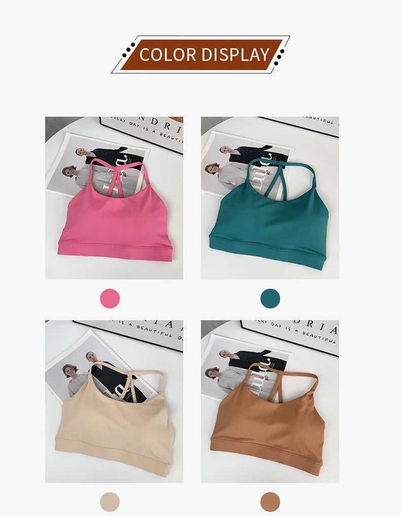Áo Bra Thể Thao Nữ Sexy Lưng Đẹp, Nhanh Khô, Chống Rung - Daisan Mart