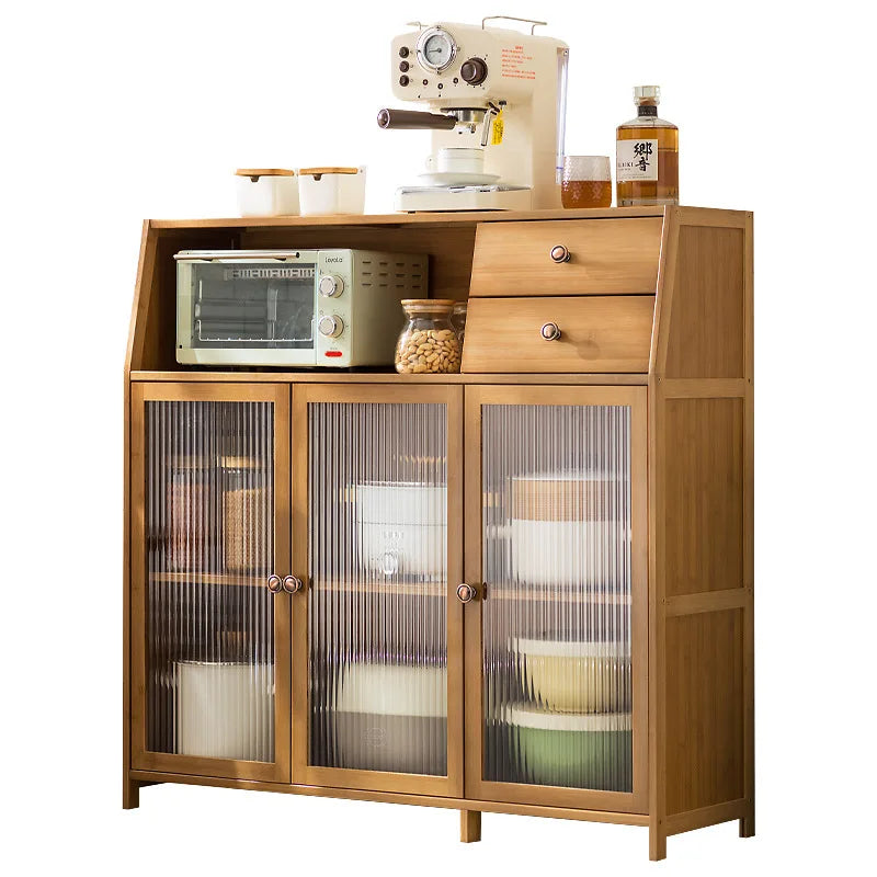 Multi-function Kitchen Cabinets and Shelves for Conveniently Storing Household Items