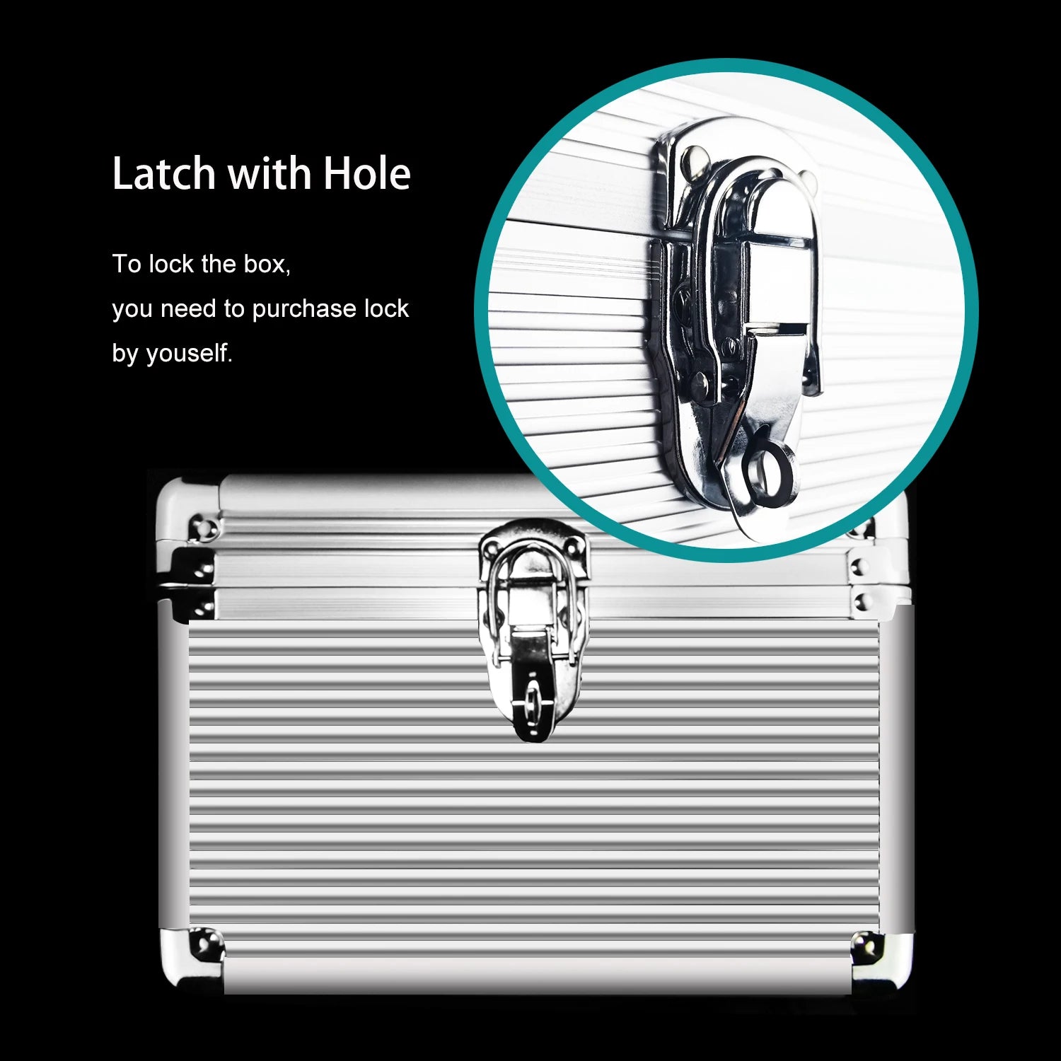 3.5 Hard Drive Protection Box - Safely Stores 6 HDDs