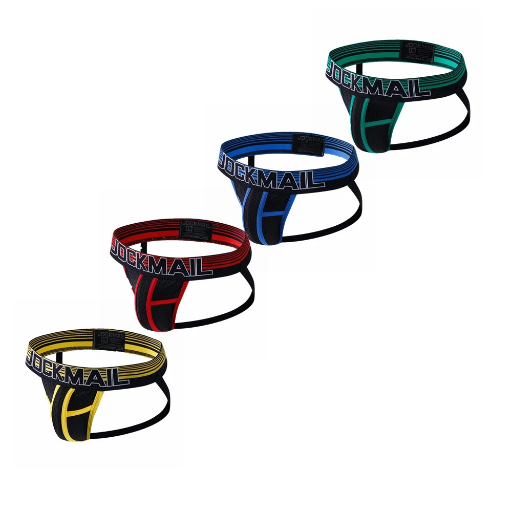 Men's Sexy Breathable Rhinestone Underwear