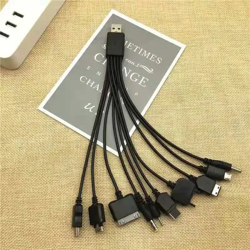 10 In 1 Multi-Function Charging Cable For Mobile Phones