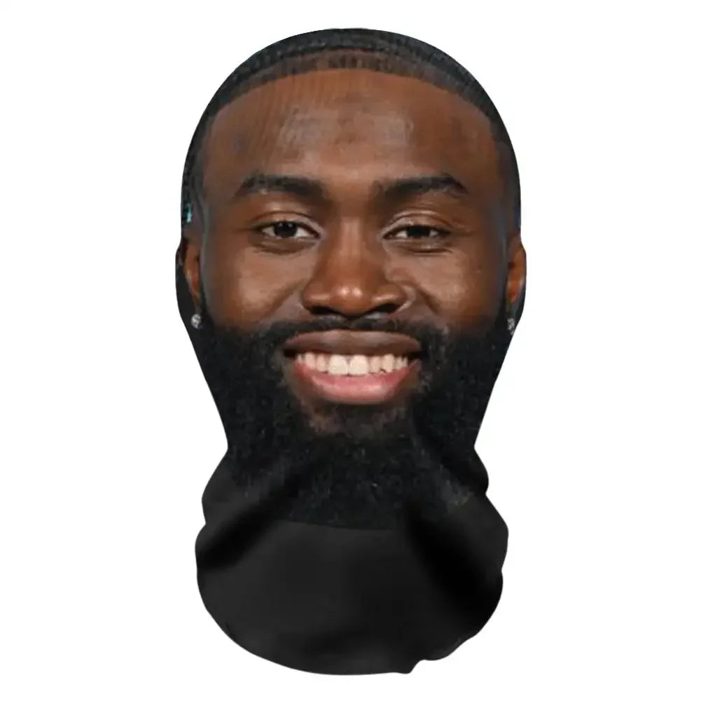 Mặt Nạ Đen 3D Lưới Thoáng Khí Trùm Đầu Cosplay