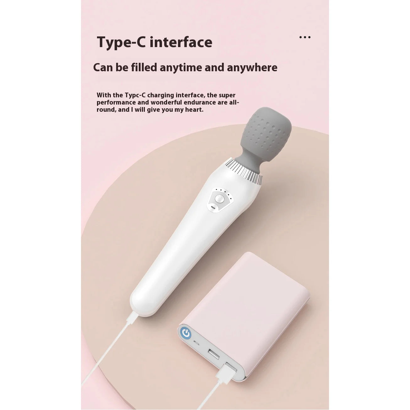 Multi-function Handheld Massager USB Charging for Full Body Relaxation