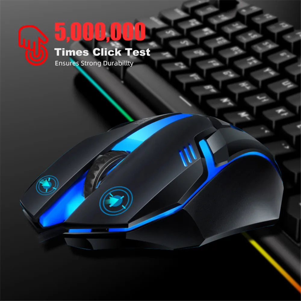 Chuột LED Êm - Tinh Hoa Gaming Đỉnh Cao
