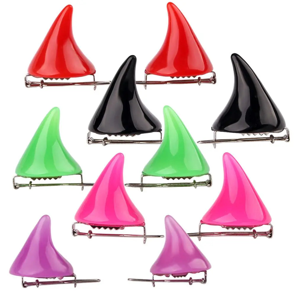 Kẹp Tóc Sừng Quỷ Đáng Yêu Halloween Cosplay Cá Tính